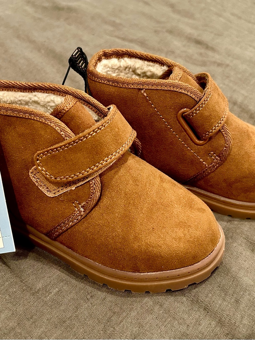 NIB Kids Cozy Suede Boot - Brown